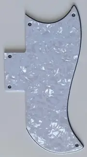 For Fit Gibson SG 61 Reissue Style Guitar Pickguard 4 Ply White Pearl