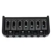 Black Hardtail 7 string Saddle Bridge for Electric Guitar Replacement Parts