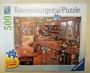 Dad's Shed 500 Large Piece Format 27" x 20" Ravensburger Jigsaw Puzzle Sealed