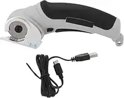 Cordless Electric Scissors, Electric Mini Box Cutter Carpet and Cardboard Cutter Tool with Safety Lock Suitable for Leather Carpet Plastic Cutting, Sewing and Crafting
