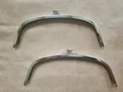 2x Hinged Purse Frames – 19cm x 8cm – DIY Clutch