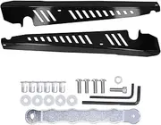 Car Exterior Accessories - Fender Shroud Hardwares, Aluminum Alloy Fender Shrouds with Hardwares, Car Exterior Parts Compatible with Subaru WRX and STI 2015-2020(black)