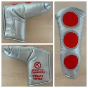 Scotty Cameron Circle T Tour Only Silver Studio Select Red Dots Putter Headcover