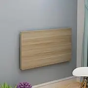 Fold Down Wall Table for Kitchen Dining and Laundry Wall Mounted Foldable Desk with Shelf for Computer Workstations