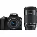 Canon Digital SLR Cameras EOS Kiss X10 Black (W) Double Zoom Kit EMS w/ Tracking