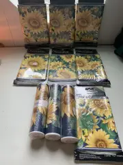 Sunflower Wallpaper Border. 2 Styles-16.5 Yd & 30yd NOS Vintage Kmart