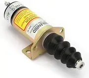 Steel Housing Engine Shut Off Stop Solenoid Kit 12V Replacement 1504-12C2U1B1S1