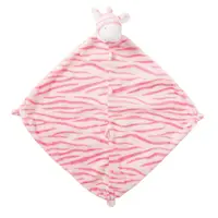 在飛比找樂天市場購物網優惠-美國 ANGEL DEAR 嬰兒安撫巾 (粉紅斑馬)＊夏日微