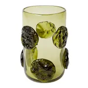 [James Lane] Mansa Vase Glass Green - 35cm