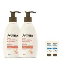 在飛比找森森購物網優惠-【買2送2】Aveeno 艾惟諾 燕麥活力保濕乳354mlx