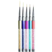 Nail Art Liner Brushes MultiColour