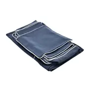 [Florabelle Living] Slip Cover Only - Noosa Hamptons Armchair Navy W/White Piping