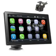 Stereo Radio Car MP5 Player CarPlay Android Auto Bluetooth FM AUX USB TF Camera (for: Fiat)