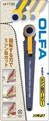 OLFA Perforation Rotary Cutter 18mm 173B RTY-4