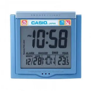 【八度空間】CASIO DQ-750F-2 具有溫度計與日期功能的大字幕鬧鐘