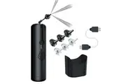 WUSH By BlackWolf - Water Powered Ear Cleaner and Earwax Remover With 6 Soft Anti-Microbial Reusable Irrigation Tips - Rechargeable