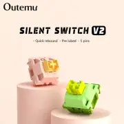 Outemu Silent Peach V2 Switch Lubed Silent Lemon V2 Switches Mechanical Keyboard