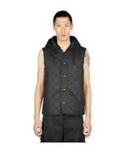 Craig Green Button-Up Padded Quilted Gilet S,XL,L,M Black