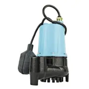 1/3 HP Heavy Duty Cast Iron Sump Pump Tethered Float Switch Wastewater Removal