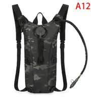 3L Tactical Hydration Water Bladder Backpack - Military Camouflage, Outdoor Sports & Cycling A12