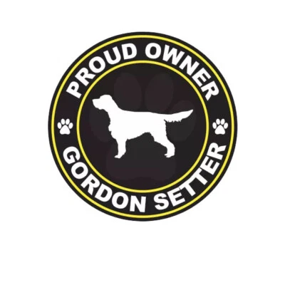 Proud Owner Gordon Setter Sticker