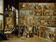 The archducal picture gallery in Brussels Tile Mural Kitchen Backsplash 24x18