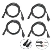 4X Extension Cord Cable Wire for RGB LED Rock Light Pods Chasing RGB halo Rings