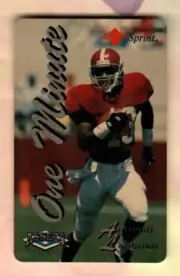 SPRINT / SCORE BOARD Antonio Langham, Football ( 1995 ) Phone Card ( EXPIRED )