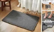Non Slip Bath Mat - Super Absorbent, Quick Dry, Washable Boho Farmhouse
