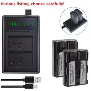 Battery or Dual Charger for Canon EOS 20D 30D 300D 40D 50D 5D BP-508 BP511 511A