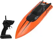 Toyvian 1 Set Rechargeable Speedboat for Remote Control Boat for Pool Lake Play Funny Speedboat Design Multiple Boats Can Operate Simultaneously