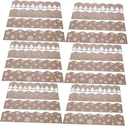 SHINEOFI 1 Set Classroom Decor School Blackboard Border Markers Bulletin Board Trim Labels Stickers Pastel Decorative Board Trim Bulletin Board Covering Office Supplies Wall Coated Paper