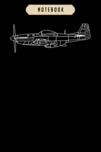 在飛比找博客來優惠-Notebook: The p 51 wwii fighte