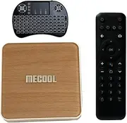 Android 10.0 TV Box,KM6 Deluxe ATV Amlogic S905X4 4GB RAM 64GB ROM Support 2.4G/5G WiFi 6 1000M LAN BT4.2 USB 3.0 AV1, H.265, 4K HDR Box with i8 Keyboard (English Version)