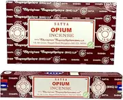 Genuine Satya Sai Baba Opium Incense Sticks 15 g X 12 pks