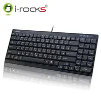 在飛比找PChome24h購物優惠-【i-Rocks】KR6523 超薄迷你行動鍵盤