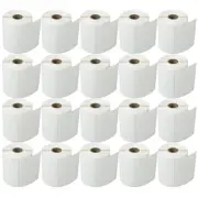 20 Rolls 500 4x3 Direct Thermal Labels Zebra Eltron LP2824 LP2844 LP2442 TLP2844
