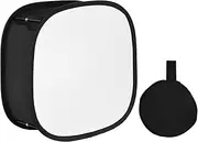 40cm * 40cm/15.7 * 15.7in Collaps Softbox Diffuser for 660 Light Panels 21.5 * 18cm/8.5 * 7.1in Opening with F ing Strap Carrying Bag for Studio Portrait Product P graphy Video Black One Size
