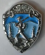 [generic] Norwegian Foot March Badge - Silver