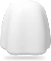 Toothpaste Cap Head Bathroom Squeeze Self Closing Dispenser Silicone Removable Travel Portable External Dustproof Cover, White