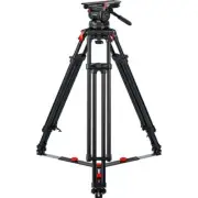 New Sachtler Cine 150 Ground-Level Tripod System with Cine 30 Fluid Head #3026