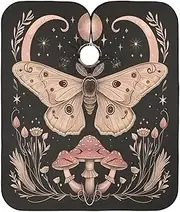 Moth and Mushroom Hair Dye Cape, Hair Color Apron Client, Barber Apron Men, Moth and Mushroom
