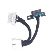15CM OBD2 16Pin Extension Cable 1 to 2 Spliter OBDII Connector Male to Female N