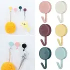 Storage Rack Self-adhesive Clasps Hooks Clothes Hanger Clothes Wall Hook