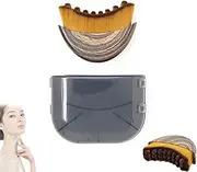 Lymphatic Contour Face Brush, Manual Lymphatic Drainage Massager for Face Body, Ergonomic Dry Brushing Body Brush Lymphatic Cellulite, 2025 Facial Lymphatic Drainage Guasha Tools, for Men & Women
