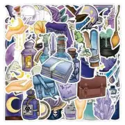 50 Pack of Gothic Witch Stickers for Laptop/WaterBottle/Phone Case/Notebook