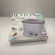 New! Revlon SPA MoistureStay Fast Heating Luxury Paraffin Bath Kit Bonus Mist+
