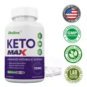 Keto Max Capsules Advanced Metabolic Support Fat Burning Belly Slimming