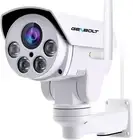 PTZ WiFi Security Camera Outdoor, Wireless Home Surveillance IP Camera with PoE