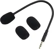 EMSea Headphone Microphone Replacement Compatible with Turtle Beach with Sponge Sleeves Earphones Microphone Gaming Headset Microphone Mic Accessories Black